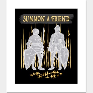 Summon A Friend Posters and Art